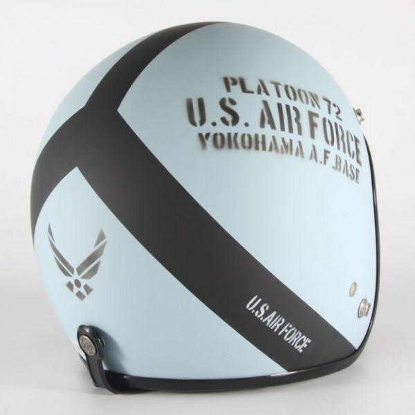 72JAM Helmet AF-04 U.S.A.F ブルーグレー マット仕上げ FREEサイズ(57-60cm未満)