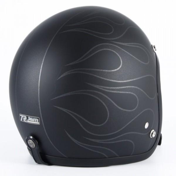 72Jam ステルスフレアジェットヘルメット XL（60〜62未満）サイズ 72JAM JET HELMET 72JAM JET JJ-16L STEALTH XLサイズ（マットブラック