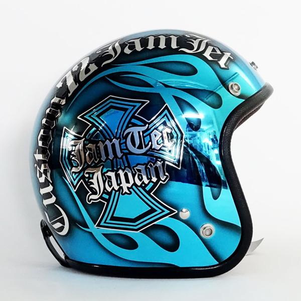72JAM JET HELMET 72JAM Helmet IP-1002 カスタム72JAM フレイムス New