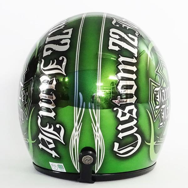 専用商品 72JAM Helmet IP-1003 カスタム72JAM フレイムス Newクロス グリーン