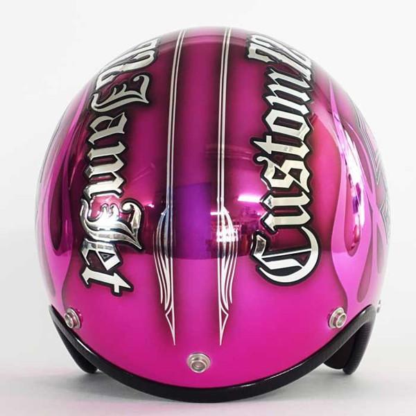 72JAM JET HELMET 72JAM Helmet IP-1009 New クロス メッキベース 
