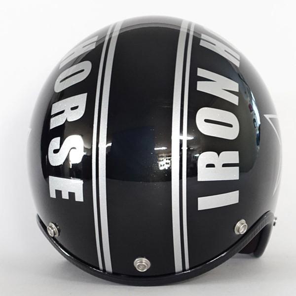 72JAM JET HELMET Helmet IP-3001 アイアンスター ブラック S 72JAM JET HELMET Helmet IP-3001 アイアンスター ブラック S