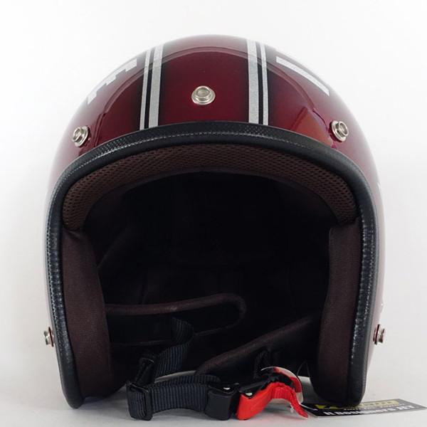 72JAM JET HELMET 72JAM Helmet IP-3005 アイアンスター レッド XL