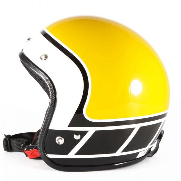 72JAM JET HELMET 72JAM Helmet WRK-02 YR イエローベース グロス
