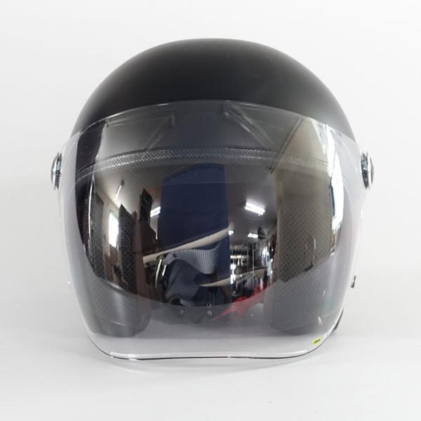 72JAM JET HELMET 72JAM Helmet JPK-02 シールド付き マットブラック 