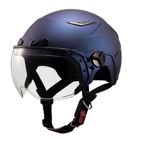 ZEUS HELMET NAZ-126 ハーフヘルメット（マットネイビー） ゼウス