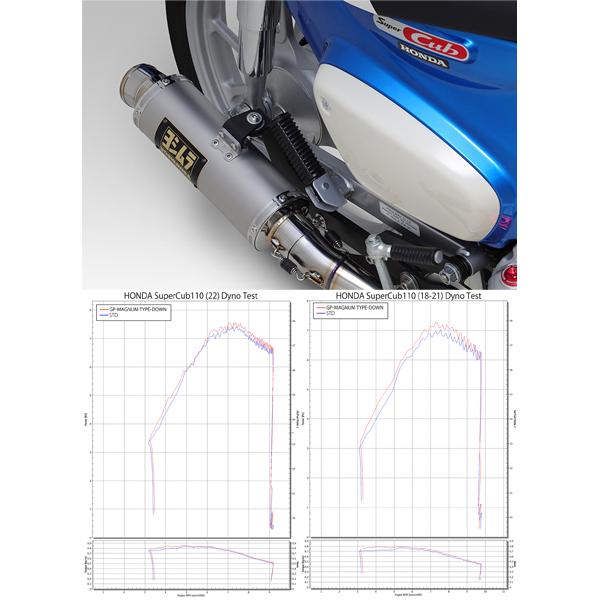 ヨシムラ（YOSHIMURA） 110A-46E-5U80B スーパーカブ(19-22)/CC110(18