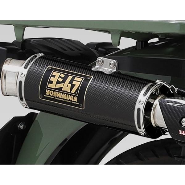 ヨシムラ (YOSHIMURA) 110A-46G-5U90 機械曲 GP-MAGNUMサイクロン TYPE-UP EXPORT SPEC 政府認証 CT125 SC カーボンカバーの画像