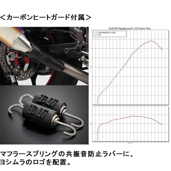 【仮専用中】新品17品+追加 ヨシムラ（YOSHIMURA） 110-592-L16G1 Hayabusa(21-25) S/O R-14Sq R