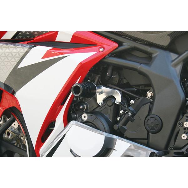 ストライカー システム ガードスライダーType2 SS-GS136B-F2 17-23 CBR250RR/ABS オールブラック｜motostyle｜03