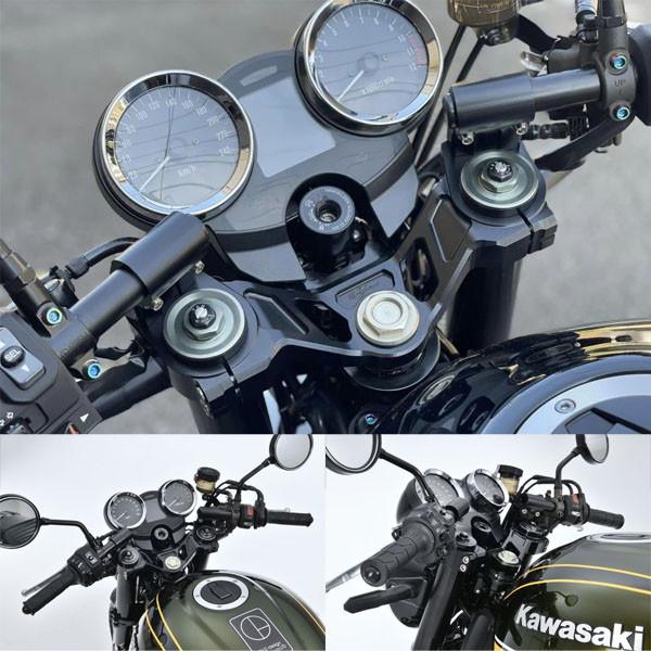G-STRIKER セパレートハンドルキットType-2 楽ポジ SS-SH141BK2 〜`23 Z900RS ブラック_1