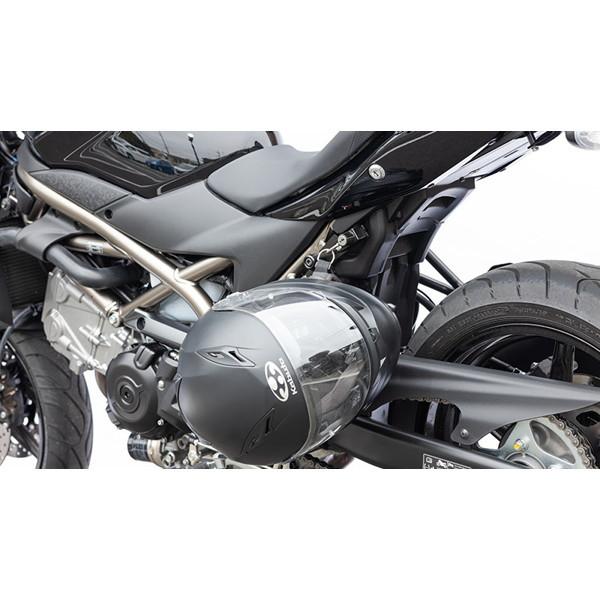 KIJIMA（キジマ） 3303-1581A ヘルメットロック ブラック ヘルメット