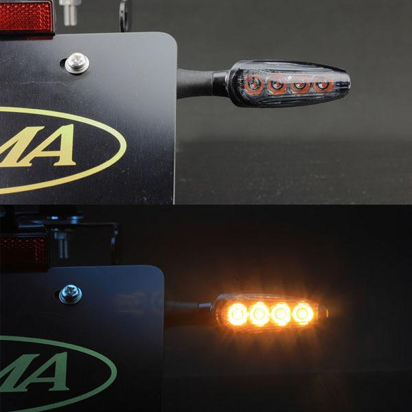 Harley-Davidson LEDフロントターンシグナル 純正 未使用品 LED Flat Lens Turn Signals | Harley-Davidson USA