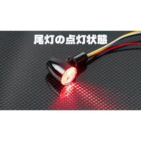 キジマ（KIJIMA）219-5202 ウインカー＆テールランプ Nano3 ブレット 