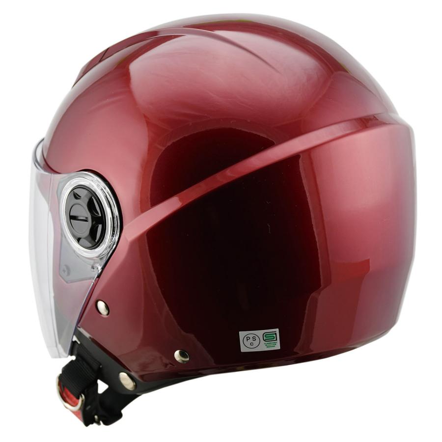 SPEEDPIT（スピードピット） TNK工業 ZR-20 ジェットヘルメット（C.RED