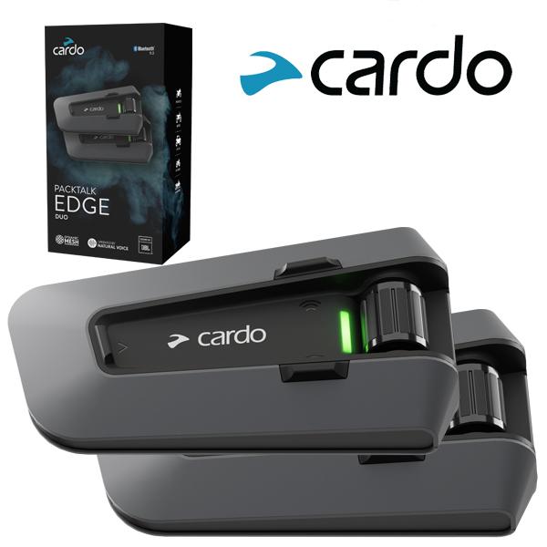 cardo（カルド） cardo PACKTALK EDGE DUO パックトーク エッジ 2台