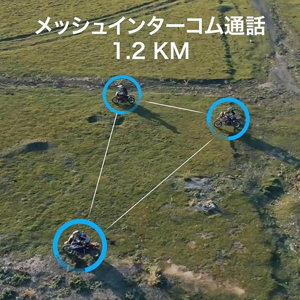 SENA（セナ） J30 バイク用 メッシュインターコム Bluetooth5.2 IP67