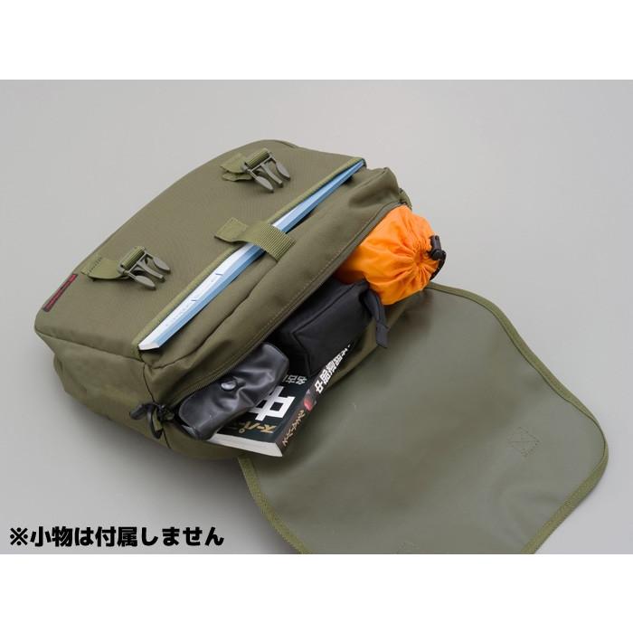 HenlyBegins（ヘンリービギンズ） サドルバッグMIL グリーン/10L 90557