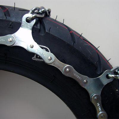 タイヤチェーン　新品未使用 ワイズギア ミズノ バイク用タイヤチェーン 10インチ（3.00-10
