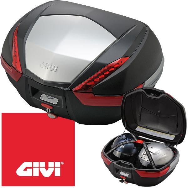 GIVI V47 テールボックス（トップケース） モノキーシリーズ 47リットル 未塗装ブラック（V47N） 92512｜motostyle