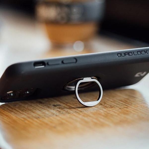 QUAD LOCK スマートフォン マウントセット Quad Lock クアッドロックケース専用 スマートフォンリング + カラビナ