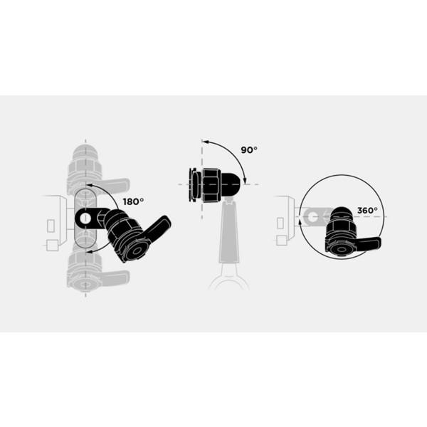 QUAD LOCK モーターサイクル ミラーステムマウント QLM-MST : 二輪用品