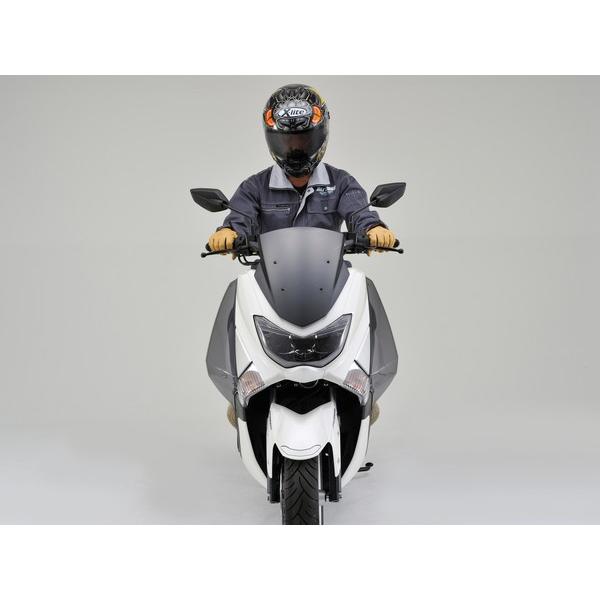 専用1 DAYTONA（デイトナ） 95915 サイドバイザー N-MAX（16）<2DS2> : 二輪
