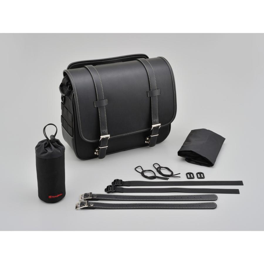 HenlyBegins 96907 サドルバッグ 12L/プレーン DHS-2 : 二輪用品