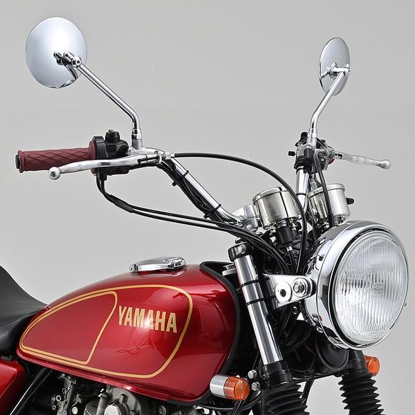 あき あき DAYTONA（デイトナ） 98794 ハイビジミラー ROUND クロームメッキ