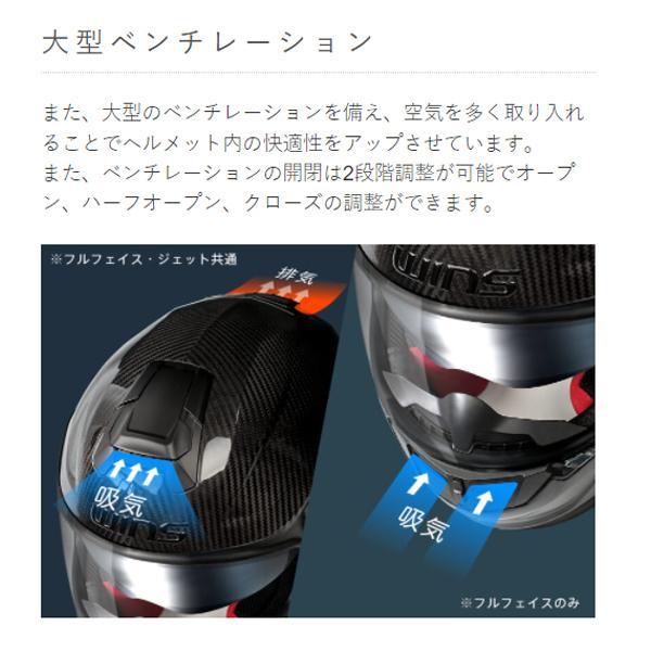 WINS（ウインズ） A-FORCE RS typeC カーボン フルフェイスヘルメット スモールシェルの画像