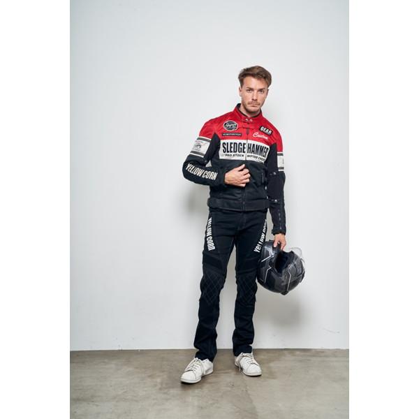 イエローコーン BB-3104 メッシュジャケット MESH JACKET レッド