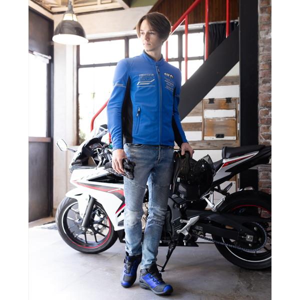 elf エルフ(elf) EJ-S116 フレッドメッシュジャケット Blue elf エルフ(elf) EJ-S116 フレッドメッシュジャケット Blue