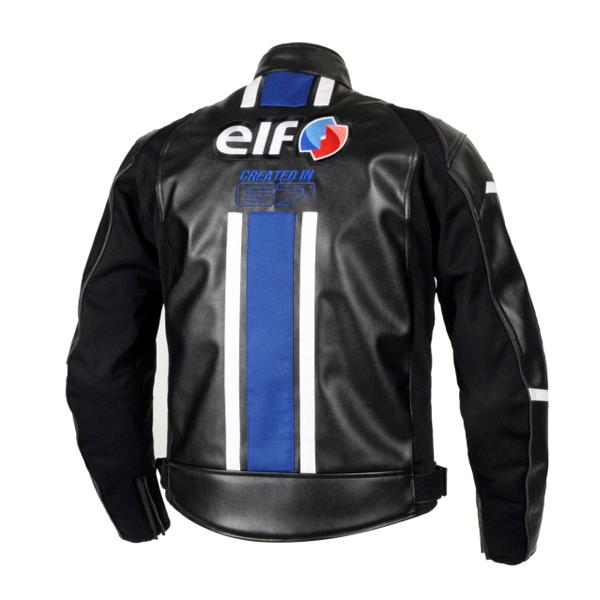 elf (フラッグシップ) エヴォルツィオーネPUレザージャケット(3L) カワサキパーツ/ウエア＆グッズオンラインショップカワサキ×elf