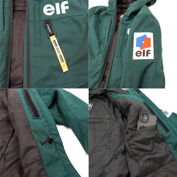 elf（エルフ） EJ-W122 クラシックロゴジャケット BritishGreen 2025