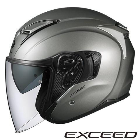 低価格化 OGK KABUTO EXCEED エクシード ジェットヘルメット クールガンメタ 通常便なら送料無料 OGKカブト