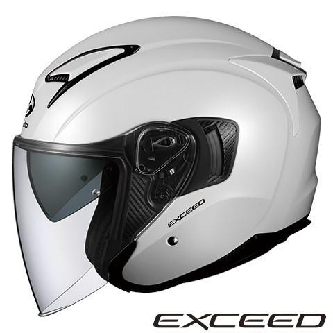 OGK KABUTO EXCEED エクシード ジェットヘルメット（パールホワイト） OGKカブト :EXCEED-PWH:二輪用品店  MOTOSTYLE - 通販 - Yahoo!ショッピング