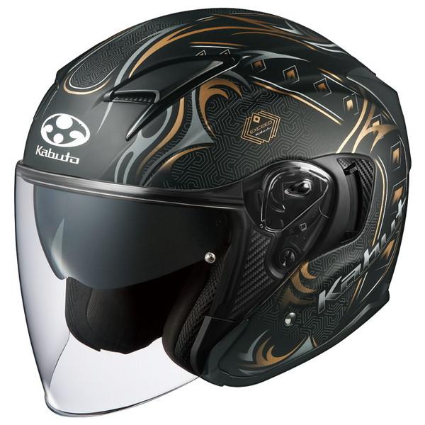 OGK KABUTO EXCEED SWORD エクシード ソード フラットブラックゴールド ジェットヘルメット OGKカブト バースデー 記念日  ギフト 贈物 お勧め 通販