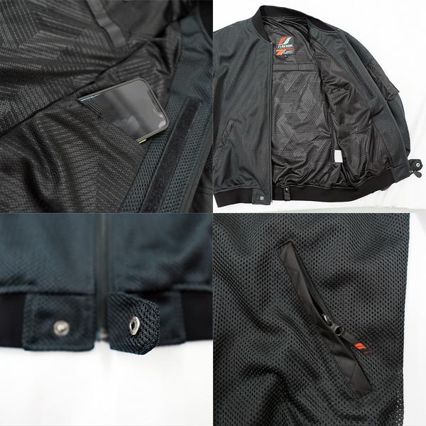 FLAGSHIP（フラッグシップ） FJ-S220 ベンタスMA-1 Bタイプ Black