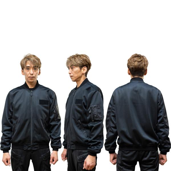 FLAGSHIP（フラッグシップ） FJ-S220 ベンタスMA-1 Bタイプ Black