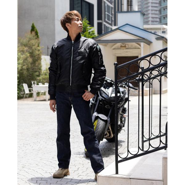 FLAGSHIP（フラッグシップ） FJ-W212 パーソナルMA-1 ブラック 秋冬