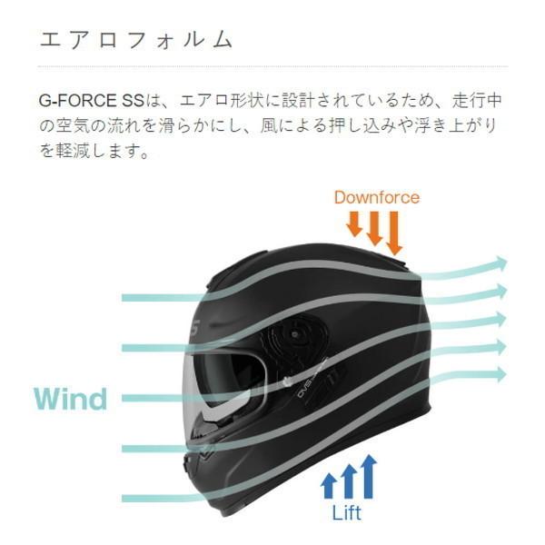 WINS（ウインズ） G-FORCE SS MONSTER typeC 05.ブラック ×ブラウン フルフェイスヘルメット｜motostyle｜06