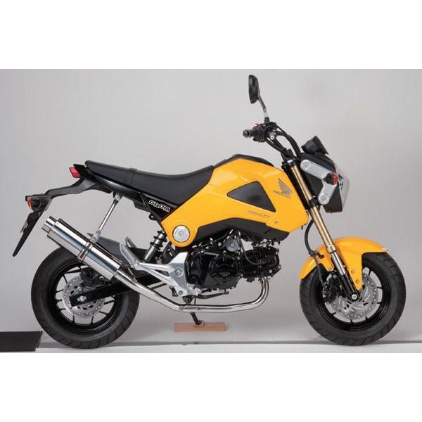 ナンカイ GM-02J GROM パワーコンプマフラー タイプ2J（ダウンタイプ）｜motostyle｜02