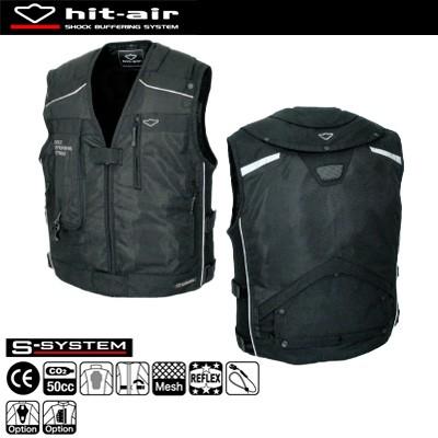 hit-air JV-S エアバッグメッシュベスト 大きめサイズ 無限電光 hit-air JV-S エアバッグメッシュベスト 大きめサイズ 無限電光