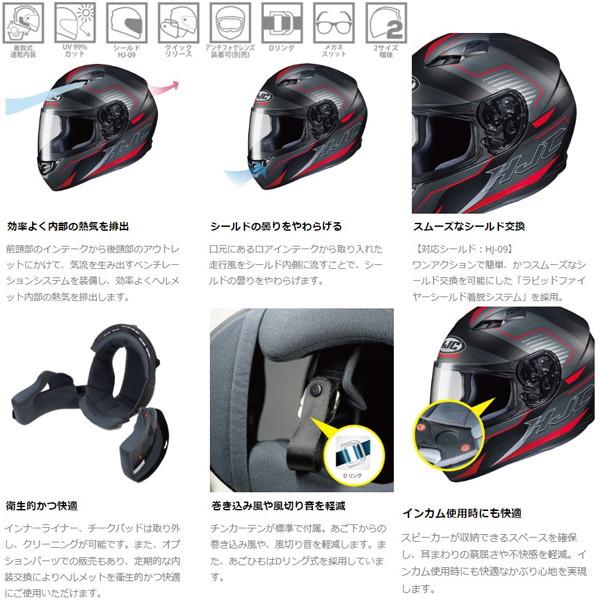 HJC HJC HJH220 CS-15 TRION (トリオン) フルフェイスヘルメット BLACK