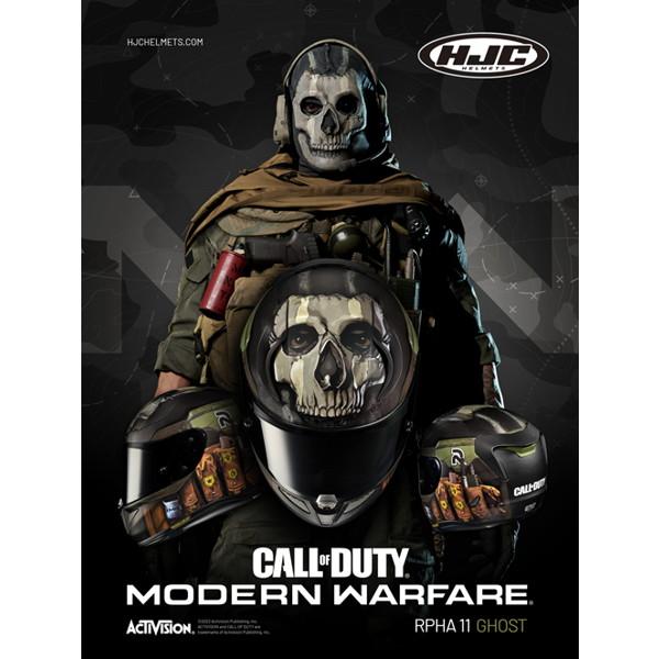 HJC HJC HJH229 RPHA11 GHOST CALL OF DUTY (ゴースト コールオブ
