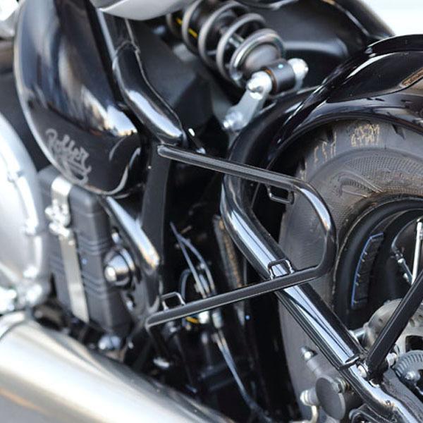トライアンフ　ボンネビルボバー・スピードマスター　キジマ　バックサポート　右側 バッグサポート TRIUMPH Bonneville Bobber/Black 右側用