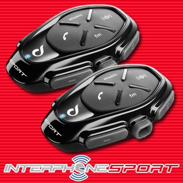 INTERPHONE SPORT（インターフォン スポーツ） Bluetoothインカム ツインパック