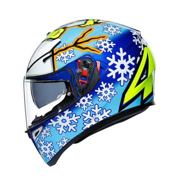 AGV K-3 SV MPLK ROSSI WINTER TEST 2016 フルフェイスヘルメット ロッシレプリカ ウィンターテスト 2016｜motostyle｜04