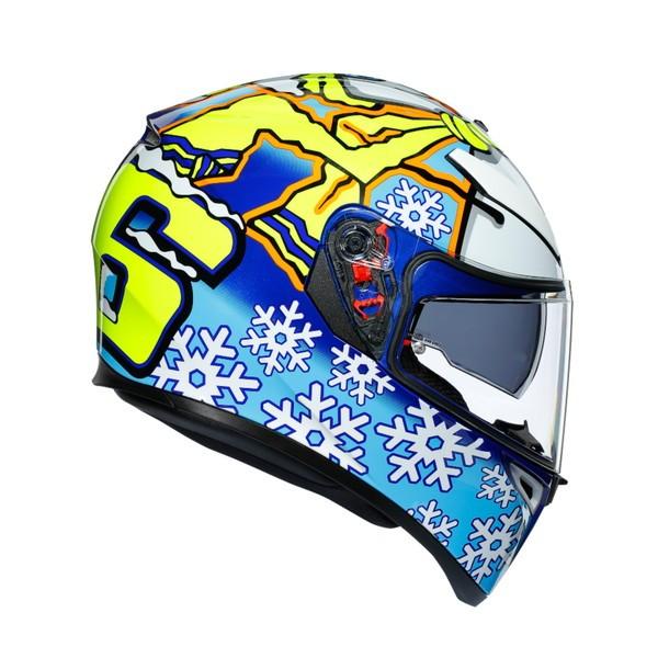 AGV K-3 SV MPLK ROSSI WINTER TEST 2016 フルフェイスヘルメット ロッシレプリカ ウィンターテスト 2016｜motostyle｜05