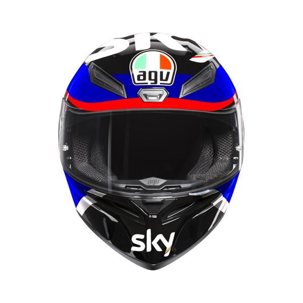AGV K1 008-VR46 SKY RACING TEAM BLACK/RED フルフェイス AGV K1 008-VR46 SKY RACING TEAM BLACK/RED フルフェイス